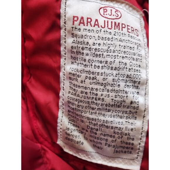 Parajumpers PJS Masterpiece M Jacket Winter USAF 210 Rescue Squadron Gorpcore - Picture 4 of 16